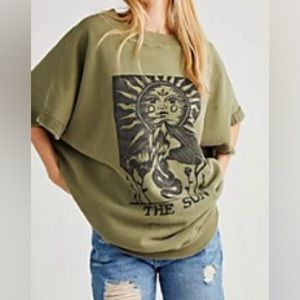 Free People Sun Grove Pullover (Retrobrand)